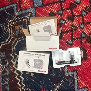 Bernina  Buttonhole foot with slide #3A